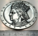 medal 17 Przemysł II Seria Królewska Poczet 1985-1987 PTTK Chełm Mennica