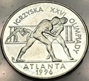 2 zł złote 1995 Atlanta 1996 Zapasy Igrzyska Olimpiady