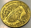 2 zł złote 1998 Ropucha paskówka Zwierzęta Świata