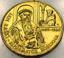 2 zł złote 1999 Jan Łaski Reformator Kościoła