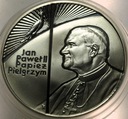 10 zł złotych 1999 Jan Paweł II Papież Pielgrzym SREBRO