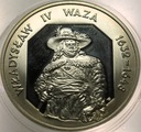 10 zł złotych 1999 Władysław IV Waza PÓŁPOSTAĆ