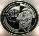 10 złotych 1999 Wstąpienie Polski do NATO
