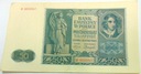 1941 50 zł Pięćdziesiąt Złotych Seria D