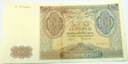 1941 100 zł Sto Złotych seria A Gubernia banknot (nr 1)
