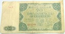 1947 20 zł Dwadzieścia złotych, Ser. D