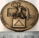 Medal Miejski Inspektorat Obrony Cywilnej Za Zasługi dla OC BRĄZ
