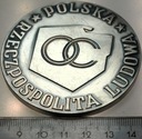 Medal Obrona Cywilna PRL OC Chroni Pomaga Ratuje MENNICA SREBRZONY