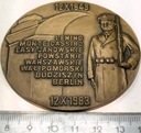 Medal 1983 40 Rocznica Ludowego Wojska Polskiego 1943 Lenino Berlin BRĄZ