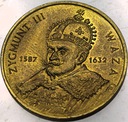 2 zł złote 1998 Zygmunt III Waza
