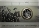 10 zł złotych 2013 Powstanie Styczniowe 150 rocznica Powstania Styczniowego