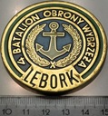 Medal 4 Batalion Obrony Wybrzeża Lębork plakieta