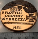 Medal 1995 30 lat 9 Flotylli Obrony Wybrzeża Hel