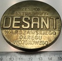 Medal DESANT Zespół Estradowy Warszawskiego Okręgu Wojskowego WOW