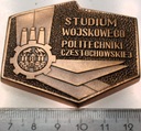 Medal 1980 XXX lat Studium Wojskowego Politechniki Częstochowskiej
