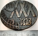 Medal 1982 Wyższa Oficerska Szkoła Radiotechniczna XXX lat 1952