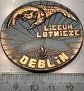 Medal Liceum Lotnicze DĘBLIN plakieta