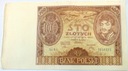 1934 100 zł Sto Złotych Seria BJ banknot