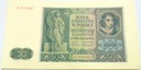1941 50 zł Pięćdziesiąt Złotych Seria A banknot