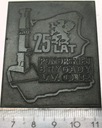 Medal 1983 25 lat Pomorskiej Brygady WOP Wojsk Obrony Pogranicza plakieta