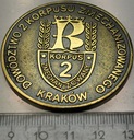 Medal Dowództwo 2 Korpusu Zmechanizowanego Kraków coin
