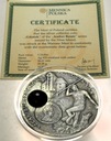Szlak Bursztynowy 1 dolar 2008 Gdańsk SREBRO