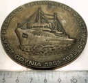 Medal 1975 25 lat Polskiego Ratownictwa Morskiego Gdynia 1950