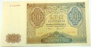 1941 100 zł Sto Złotych seria D Gubernia banknot