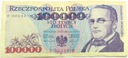 1993 100000 zł złotych Moniuszko seria P banknot