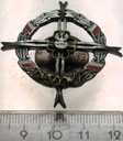 Odznaka Wyższa Szkoła Oficerska Wojsk Lądowych WSOWL absolwentka Kowalewski