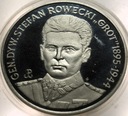 200000 zł złotych 1990 Stefan Rowecki Grot SREBRO