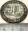 Medal AK Za Honor I Ojczyznę 1944 Pokonani Niezwyciężeni (wersja 2)