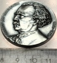 Medal MAŁY 1986 Ignacy Jan Paderewski Traktat Pokojowy 1919 PTAiN SREBRZONY