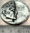 Medal MAŁY Władysław Jagiełło Grunwald 1410 SREBRZONY (nr 1)