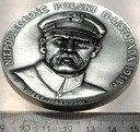 Medal 1984 Józef Piłsudski Niepodległość 1918 PTAiN MENNICA SREBRZONY