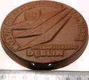 Medal DĘBLIN Wyższa Oficerska Szkoła Lotnicza WOSL CERAMICZNY plakieta