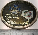 Medal Rekonwersja Kadr Wojska Lądowe III RP plakieta SZKLANY