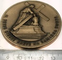 Medal Stacja 02 II Droga Krzyżowa Jezus Bierze Krzyż Na Ramiona Swoje