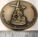Medal Stacja 06 VI Droga Krzyżowa Św. Weronika Obciera Twarz Jezusowi