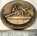 Medal Stacja 07 VII Droga Krzyżowa Jezus Drugi Raz Upada Pod Krzyżem