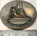 Medal Stacja 13 XIII Droga Krzyżowa Jezus z Krzyża Zdjęty INCO VERITAS BRĄZ