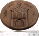 Medal Wilno Ostra Brama 1671 Fundacja Kultury Polskiej na Litwie CERAMICZNY