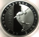 10 zł złotych 2006 Turyn Igrzyska Olimpiada Łyżwiarstwo SREBRO