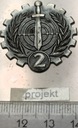 Odznaka Specjalista Wojskowy 2 klasy Mennica SREBRNA PROJEKT nr 1 PROTOTYP