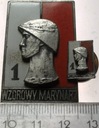 Odznaka typ2 Wzorowy Marynarz 1 klasy Mennica + MINIATURKA