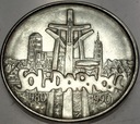 100000 zł złotych 1990 Solidarność TYP C uncja 1 oz SREBRO RADKA