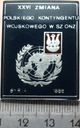 Odznaka XXVI Zmiana Polskiego Kontyngentu Wojskowego w SZ ONZ