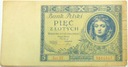 1930 5 zł Pięć złotych, banknot Ser. DF