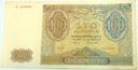 1941 100 zł Sto Złotych seria A Gubernia banknot