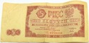1948 5 zł pięć złotych seria BL